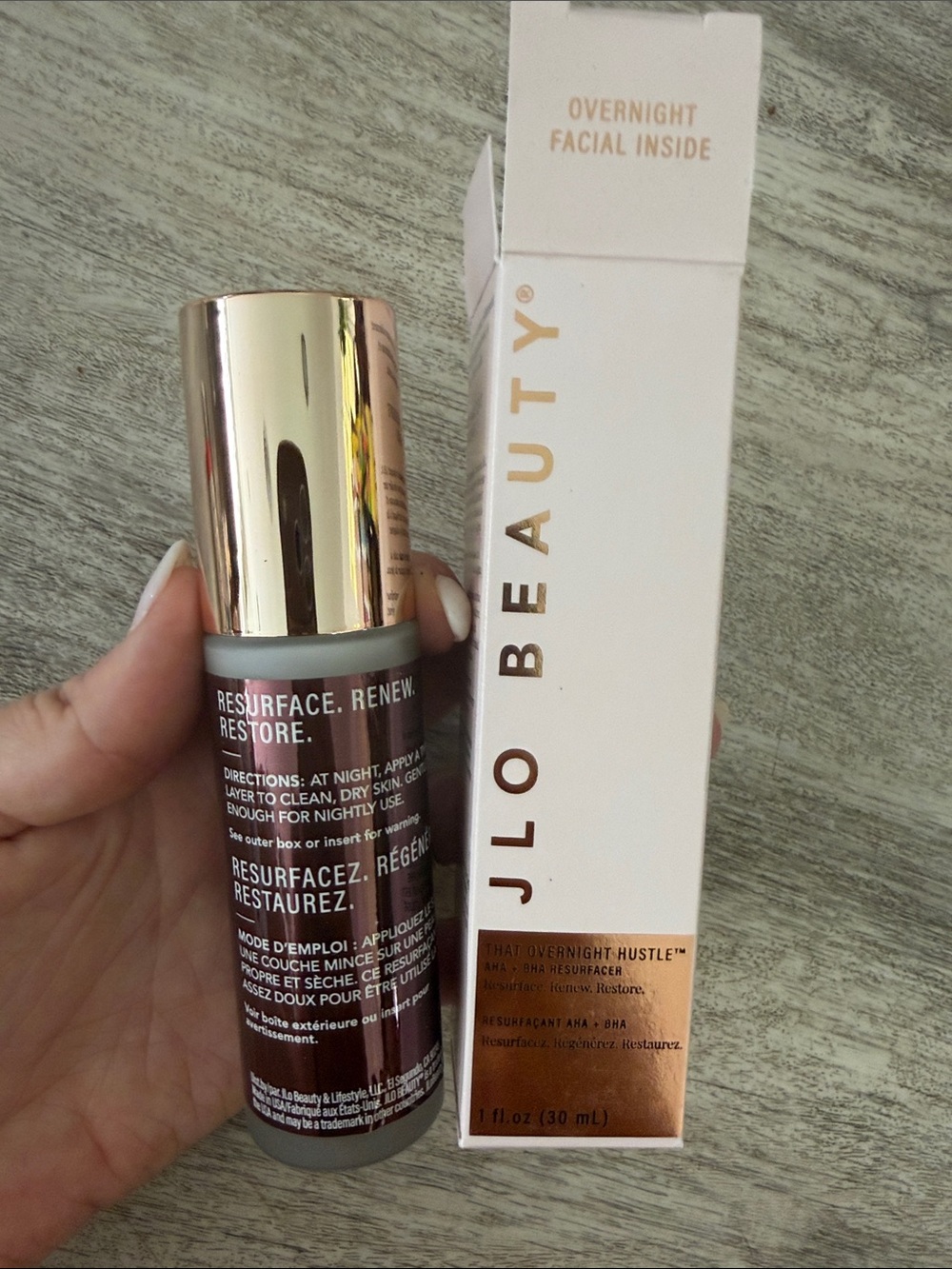 JLo Beauty Overnight Resurfacing Serum